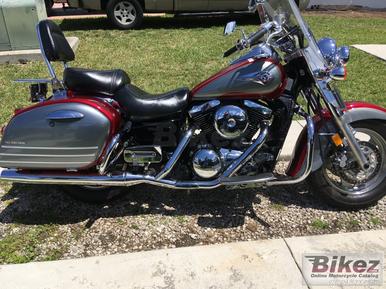 Accossato Bremsbelag AGPA95OR Für Kawasaki VN 1500 Classic Tourer FI – Hinten Links, Organische Mischung